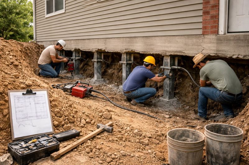 Foundation Repair in Chesterfield, VA