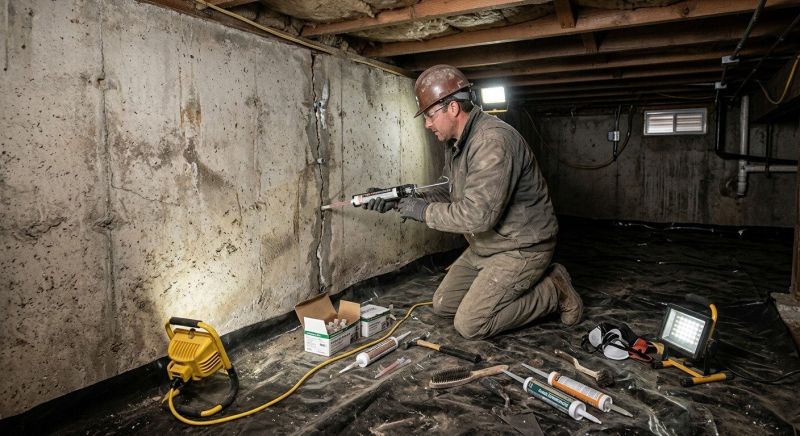 Basement Foundation Repair in Chesterfield, VA