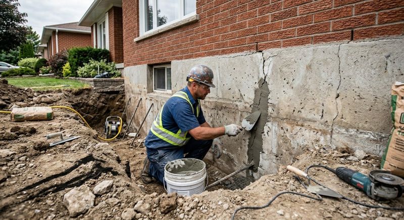 Basement Foundation Repair in Mechanicsville, VA