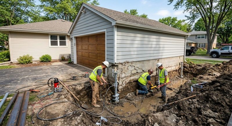 Basement Foundation Repair in Moseley, VA