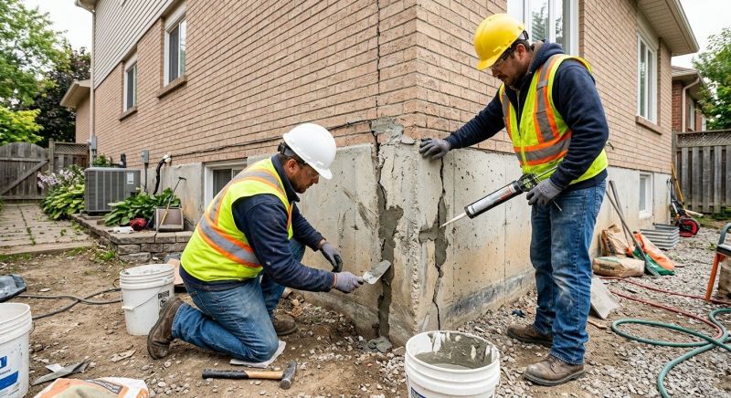 Building Foundation Repair in Amelia County, VA