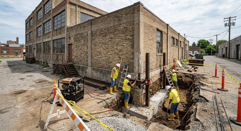 Building Foundation Repair in Ashland, VA