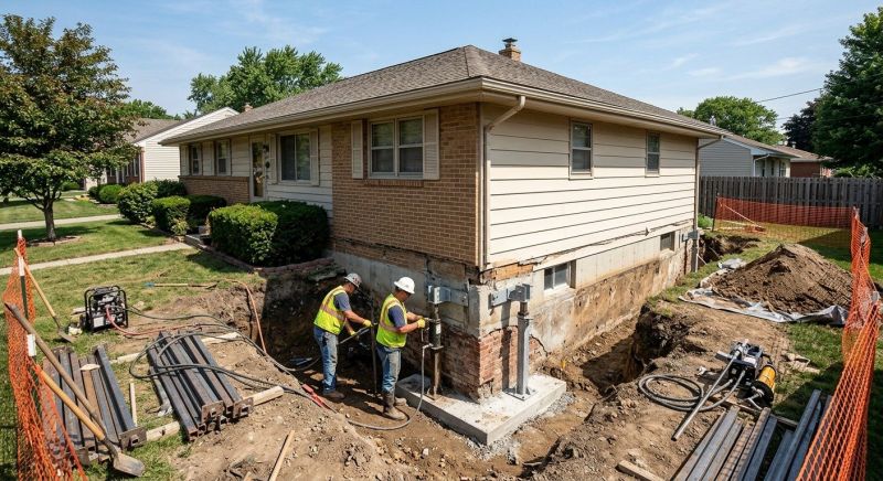 Building Foundation Repair in Chester, VA
