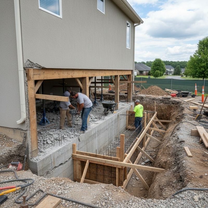 Building Foundation Repair in Glen Allen, VA