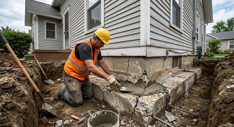 Building Foundation Repair in Prince George, VA