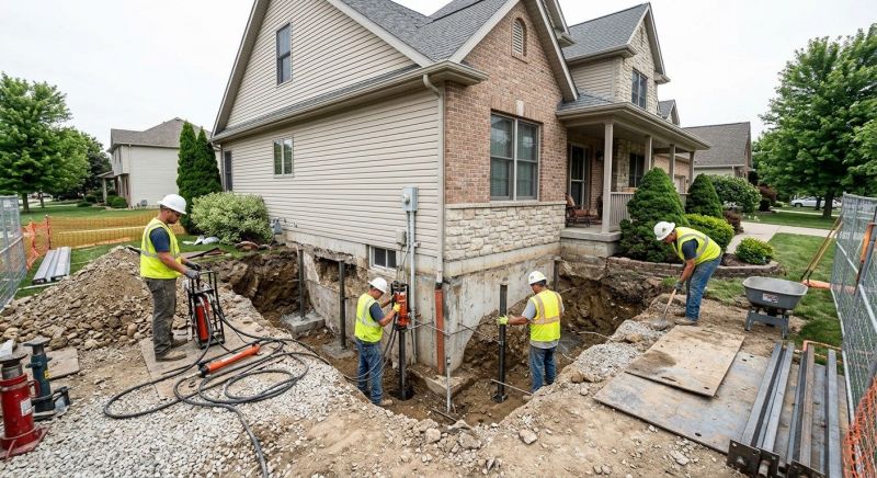 Building Foundation Repair in Richmond, VA
