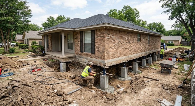 Concrete Foundation Leveling in Amelia County, VA