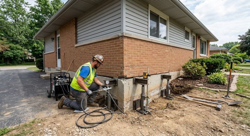Concrete Foundation Leveling in Chester, VA