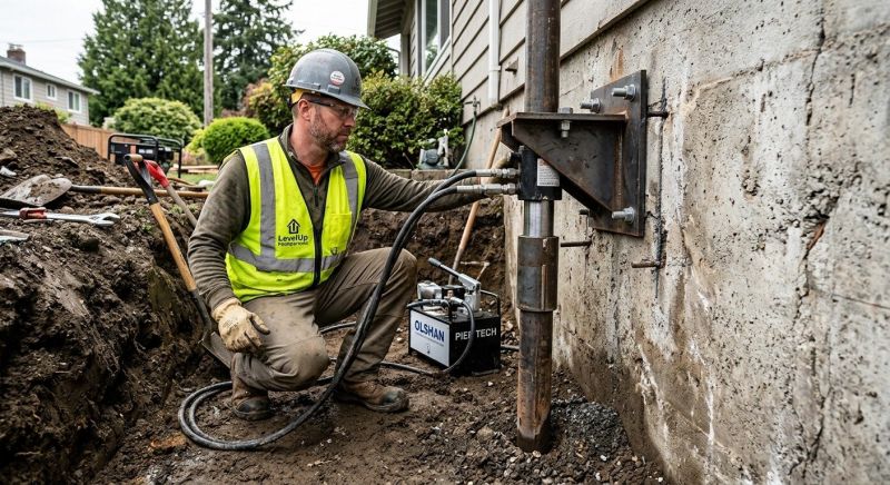 Concrete Foundation Leveling in Hanover County, VA