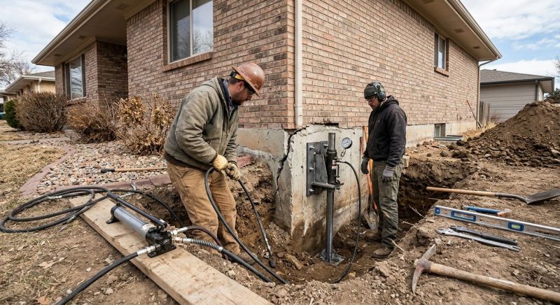 Concrete Foundation Repair in Amelia County, VA