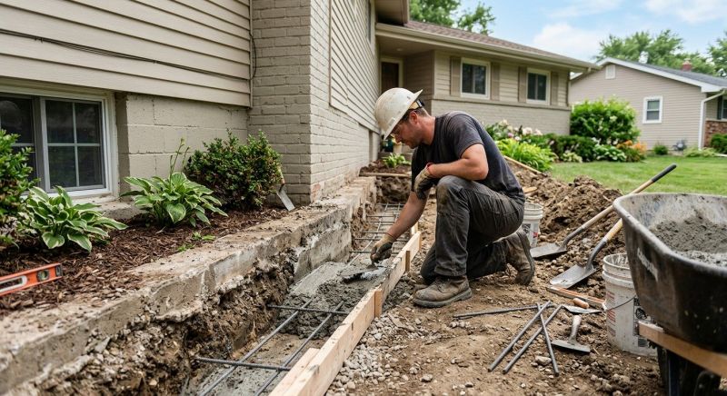 Concrete Foundation Repair in Hanover County, VA