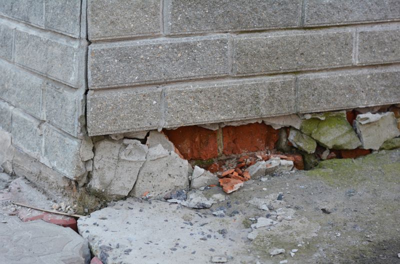 Cracked Foundation Repair in Chesterfield County, VA