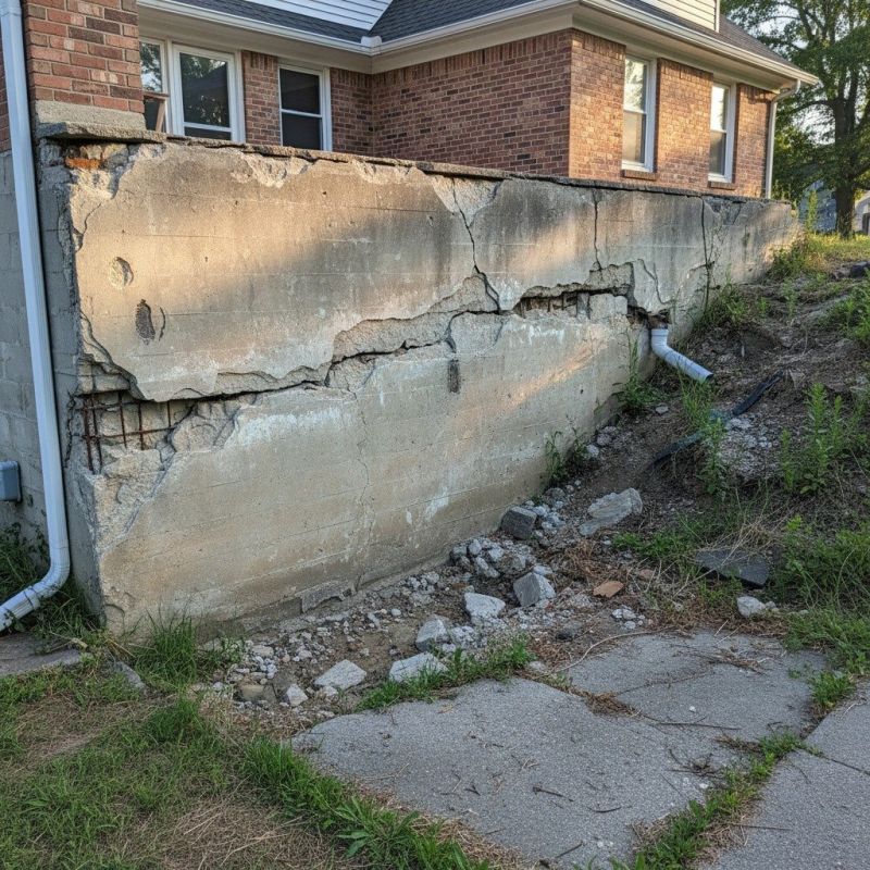Cracked Foundation Repair in Petersburg, VA