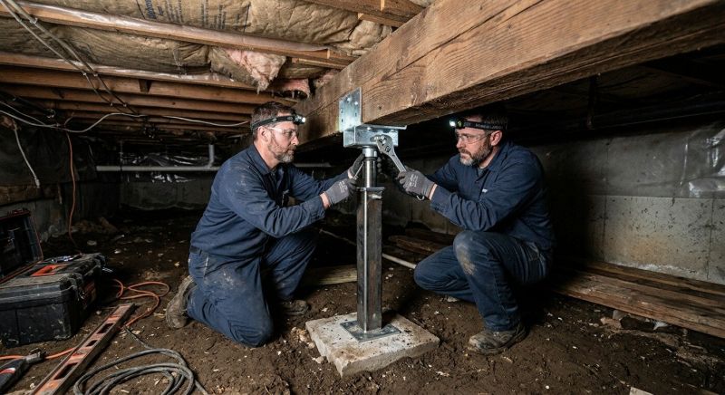 Crawl Space Leveling in Chesterfield, VA