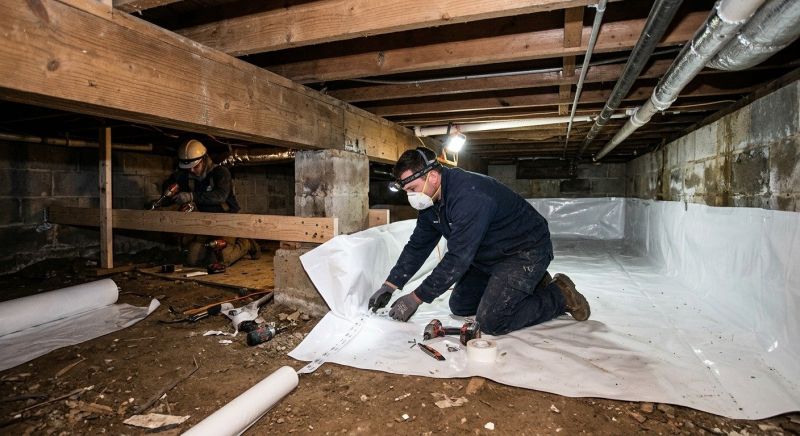 Crawl Space Leveling in Chesterfield, VA