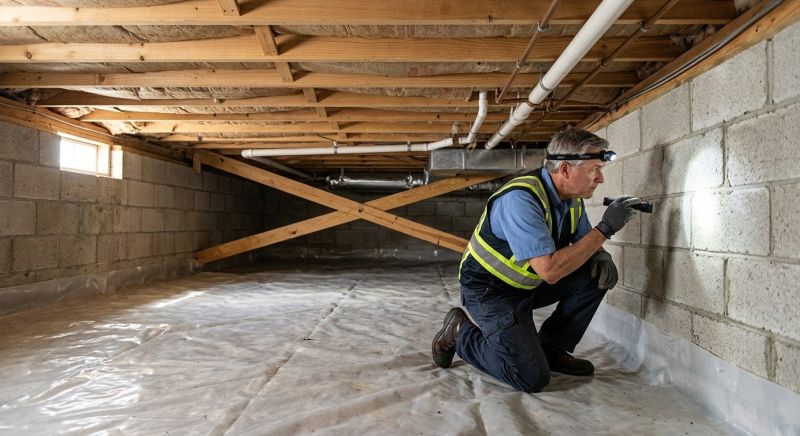 Crawl Space Leveling in Chesterfield, VA