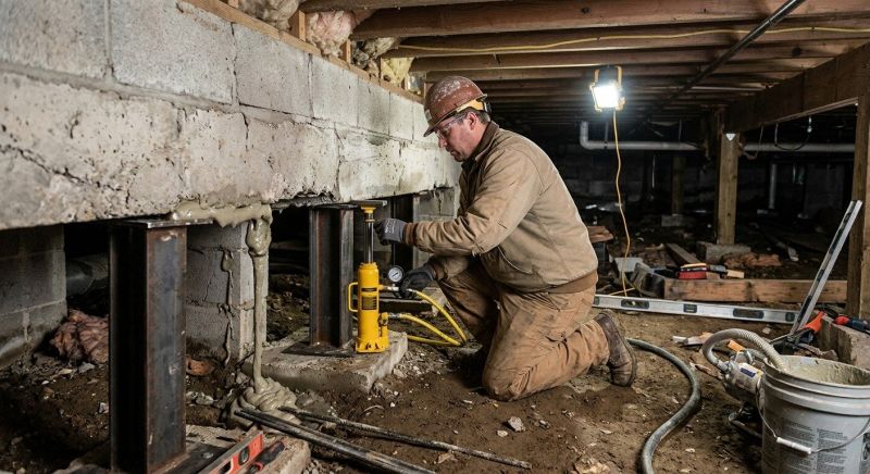 Crawlspace Foundation Repair in Chesterfield County, VA