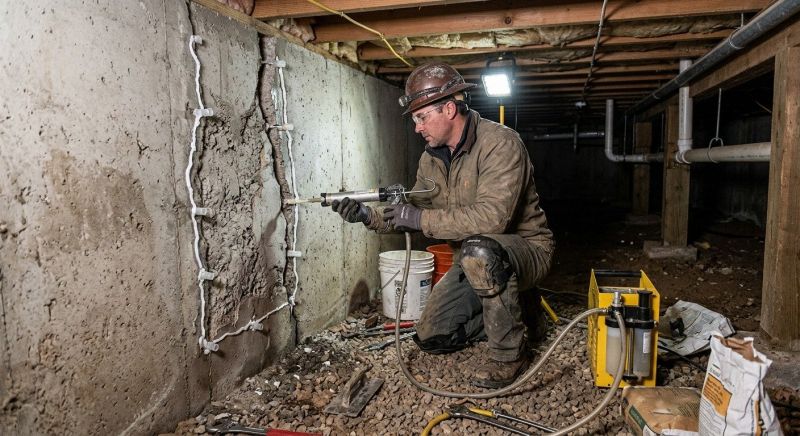 Crawlspace Foundation Repair in Rockville, VA