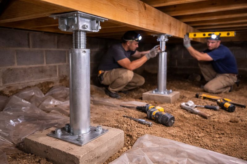 Crawlspace Structural Repair in Chesterfield, VA