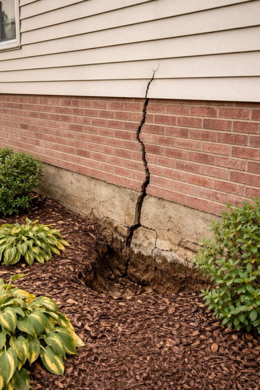 Foundation Crack Repair in Mechanicsville, VA