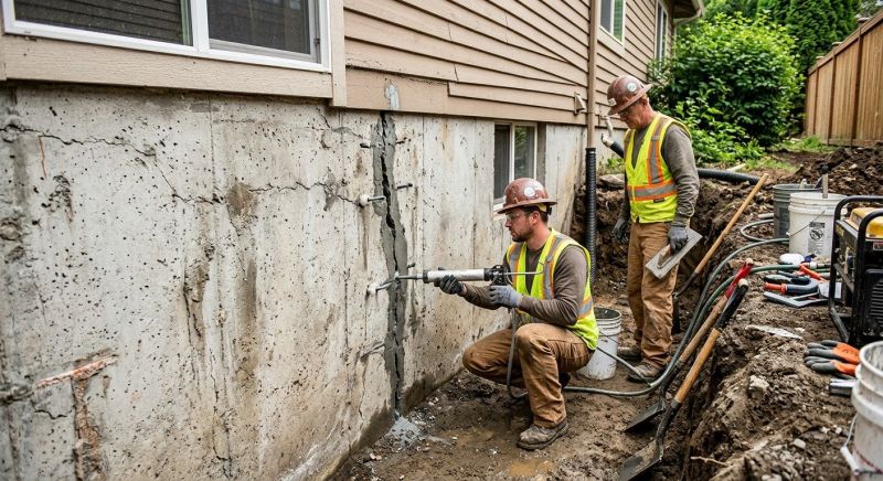 Foundation Cracks Repair in Chesterfield, VA