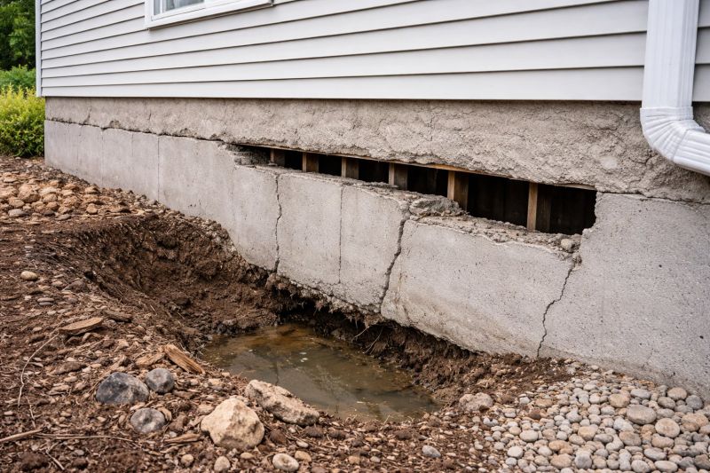 Foundation Damage Repair in Chester, VA