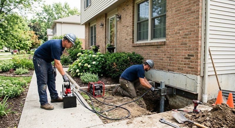 Foundation Jacking in Glen Allen, VA
