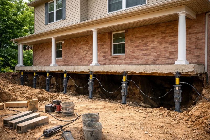 Foundation Jacking in Glen Allen, VA