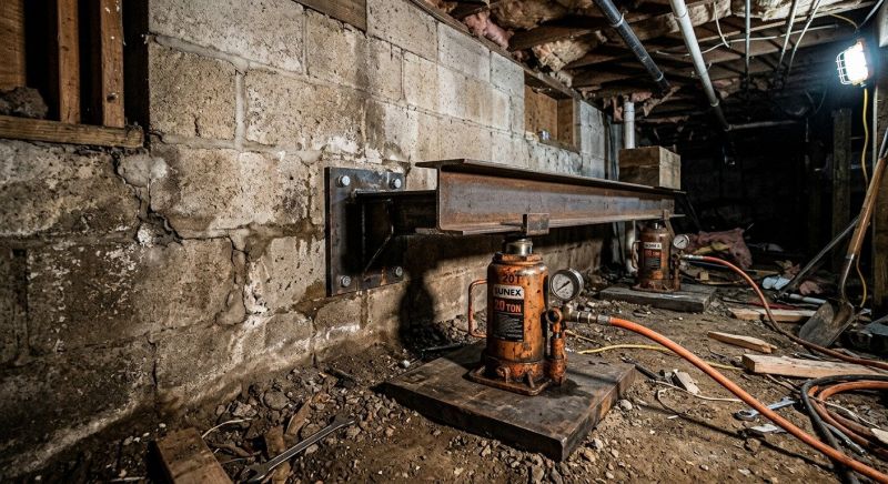 Foundation Jacking in Henrico County, VA