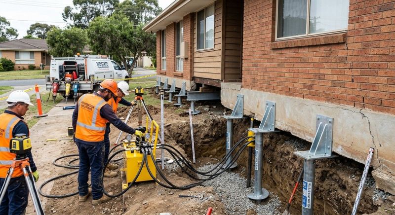 Foundation Jacking in Chesterfield, VA