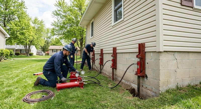 Foundation Jacking in Powhatan, VA
