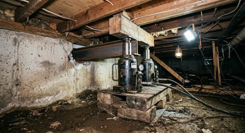 Foundation Jacking in Powhatan, VA