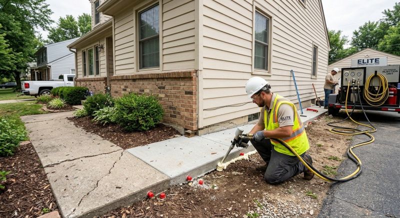 Foundation Lifting in Prince George County, VA