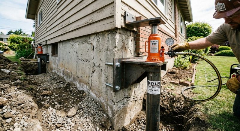 Foundation Lifting in Richmond, VA