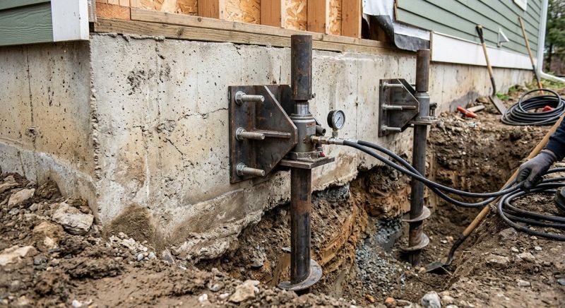 Foundation Pier Leveling in Chesterfield, VA
