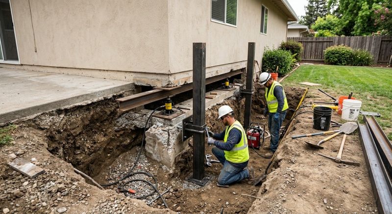 Foundation Pier Repair in Chesterfield, VA