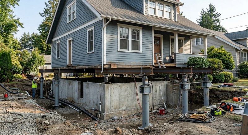 Foundation Raising in Goochland County, VA