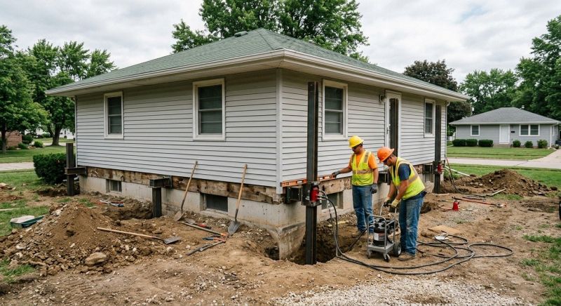 Foundation Raising in Chesterfield, VA