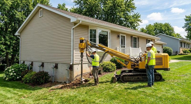 Foundation Raising in Chesterfield, VA