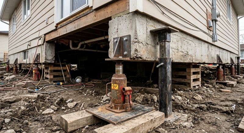Foundation Raising in Midlothian, VA