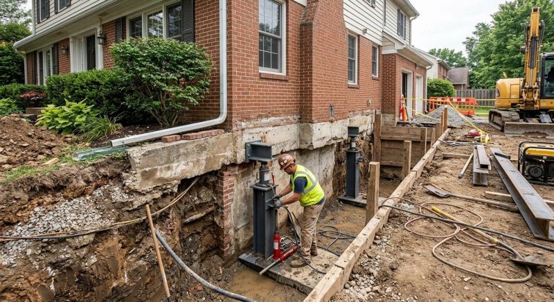 Foundation Repair in Chesterfield, VA