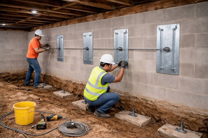 Foundation Stabilizing in Chesterfield County, VA