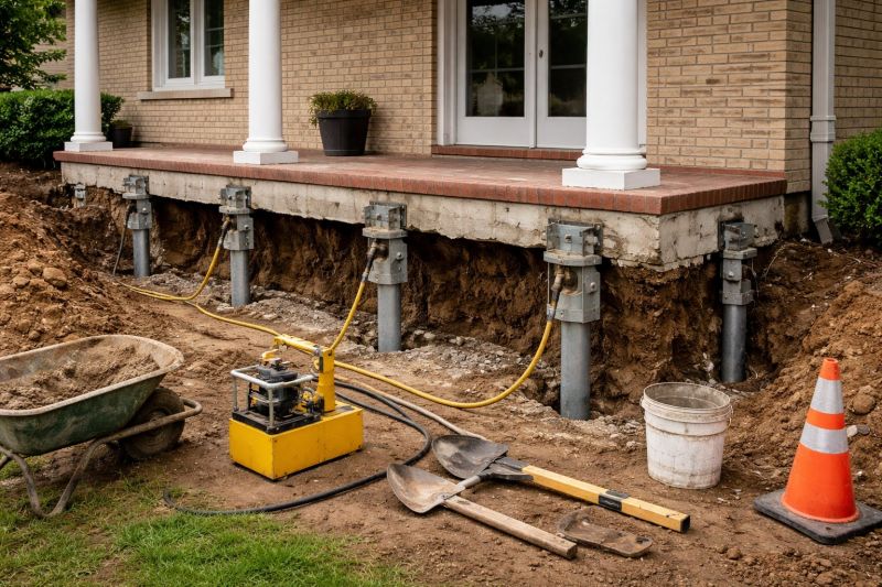 Foundation Stabilizing in Dinwiddie, VA
