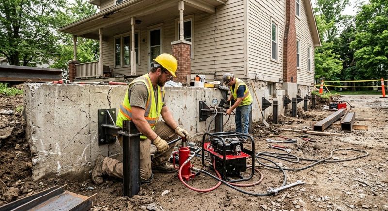 Foundation Stabilizing in Glen Allen, VA