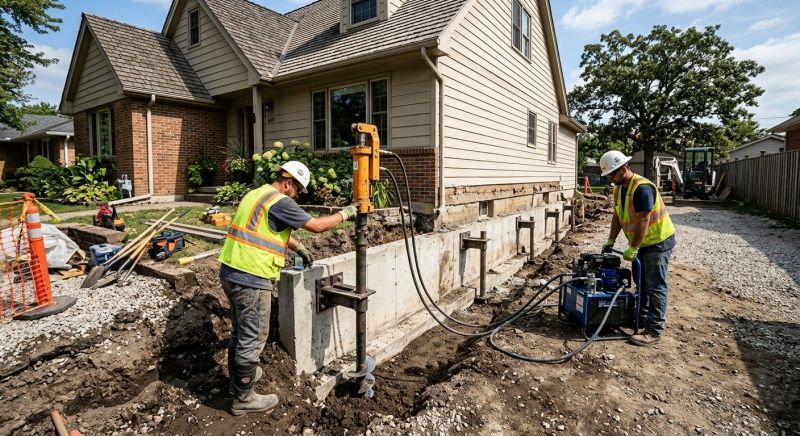 Foundation Stabilizing in Chesterfield, VA