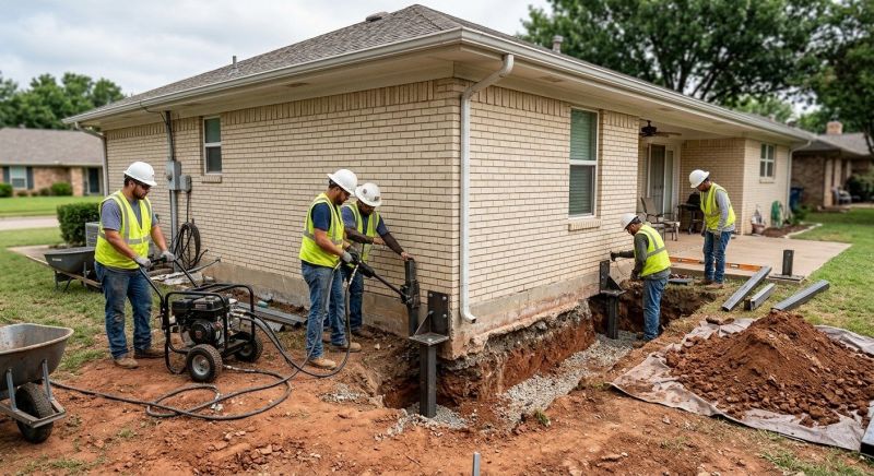 Foundation Stabilizing in Powhatan, VA