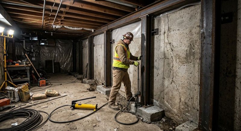Foundation Stabilizing in Rockville, VA