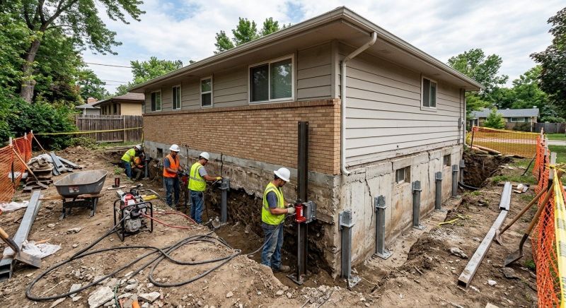 Foundation Strengthening in Chesterfield, VA