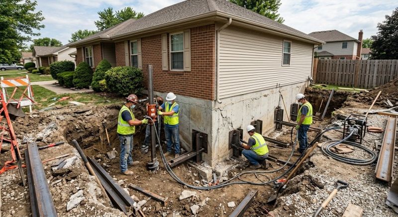 Foundation Structural Repair in Chesterfield County, VA