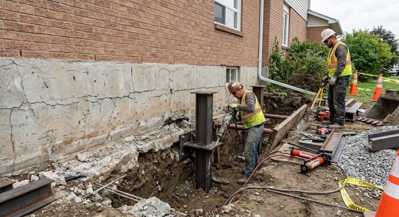Foundation Structural Repair in Powhatan, VA